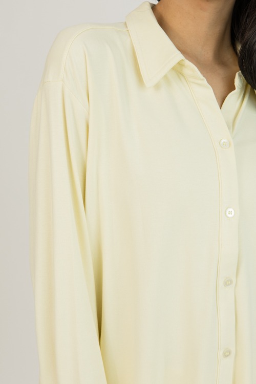 Jersey Knit Button Down, Butter - 0126-54.jpg