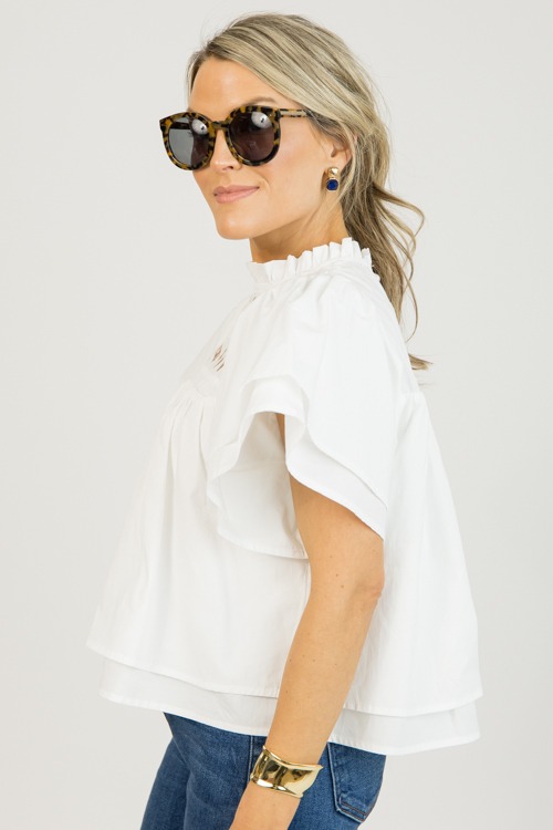 Caroline Cutout Blouse, Off White - 0126-7.jpg