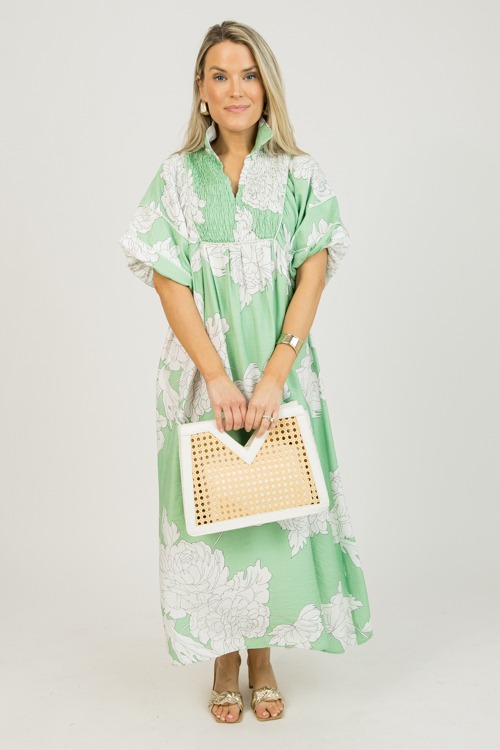 Floral Stripe Piping Maxi, Sage - 0126-88p.jpg