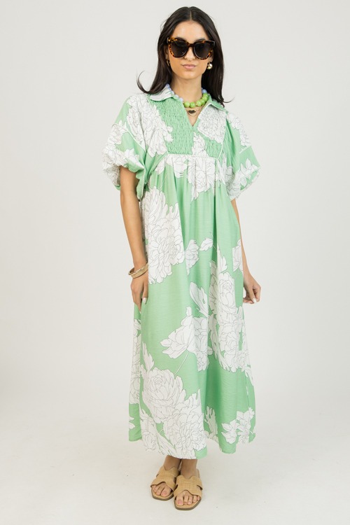 Floral Stripe Piping Maxi, Sage - 0126-91.jpg