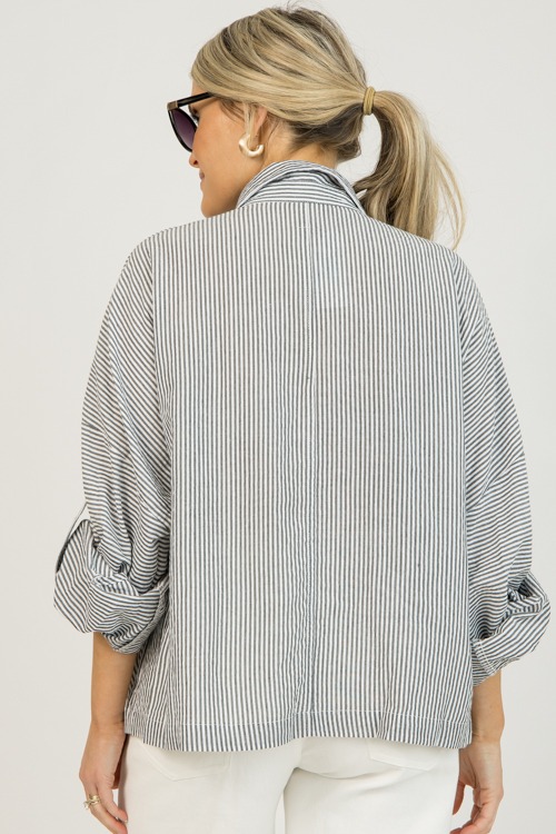 Marti Striped Button Down, Black - 0127-101.jpg