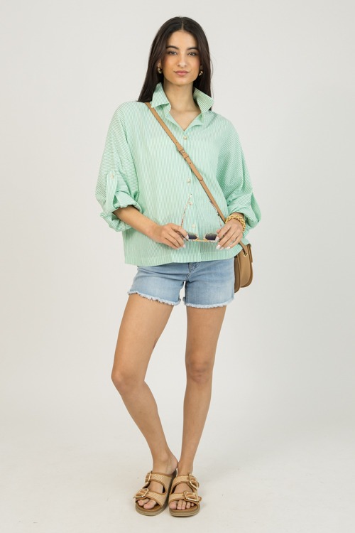 Marti Striped Button Down, Green - 0127-110.jpg