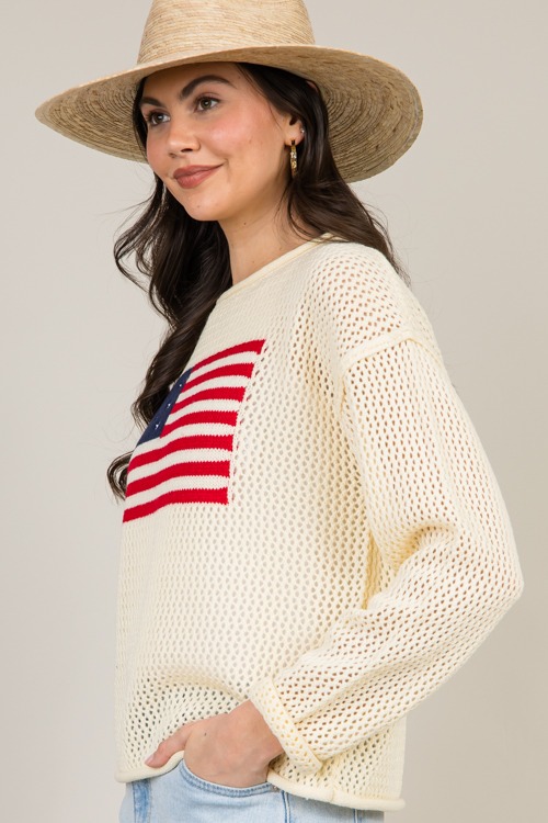 USA Flag Crochet Sweater, Natur - 0127-121.jpg