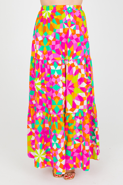 Kaleidoscope Maxi Skirt