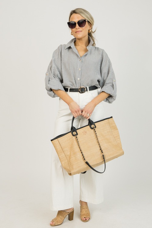 Marti Striped Button Down, Black - 0127-99.jpg