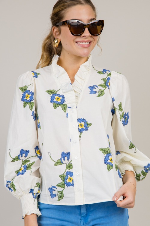 Kinsley Floral Top, Ivory - 0128-10h.jpg