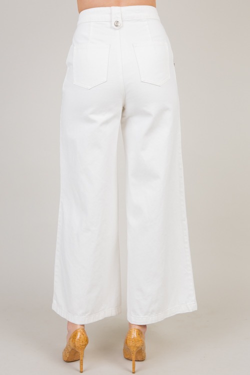 Button Detail Jeans, White - 0128-111.jpg