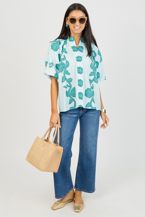 Flora Blouse, Teal - 0128-52h.jpg