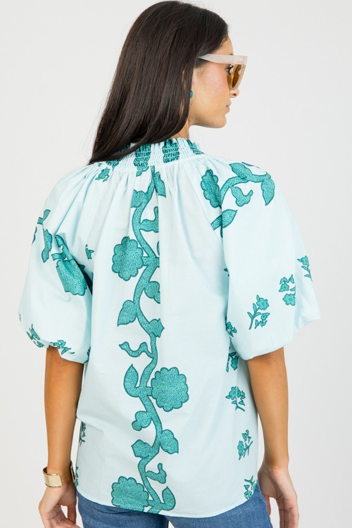 Flora Blouse, Teal - 0128-55.jpg