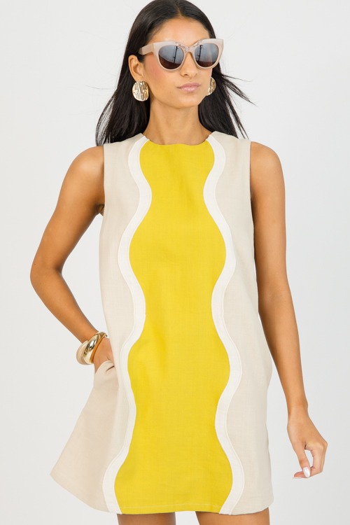 Waverly Dress, Taupe/Chartreuse - 0128-6.jpg