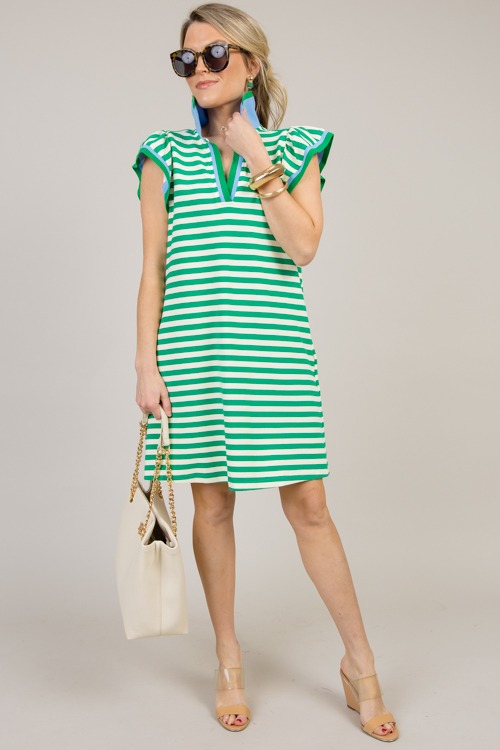 Stripes on Stripes Dress, Green - 0128-90.jpg