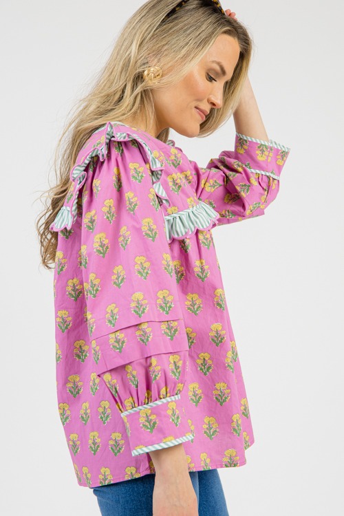 Lyla Block Print Top, Pink - 0129-56.jpg