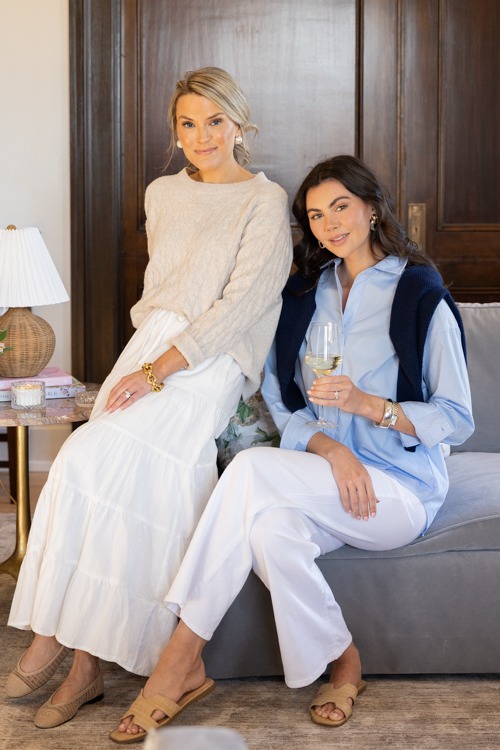 Crew Cable Knit Sweater, Khaki - 0130-153.jpg