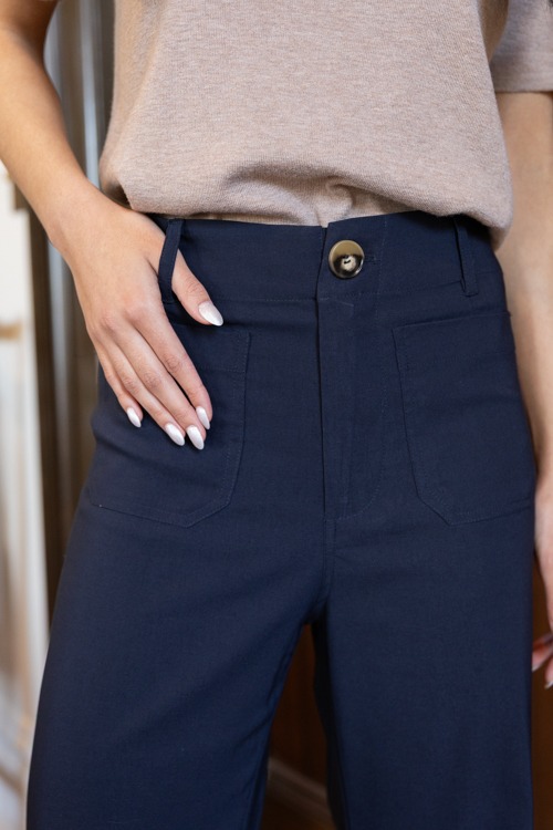 Kendra Patch Pocket Pants, Navy - 0130-193h.jpg