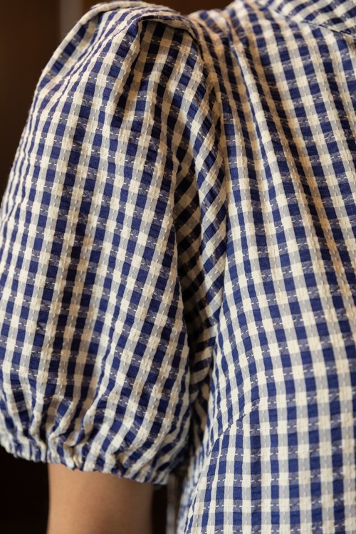 Gingham Button Maxi, Navy - 0130-260.jpg