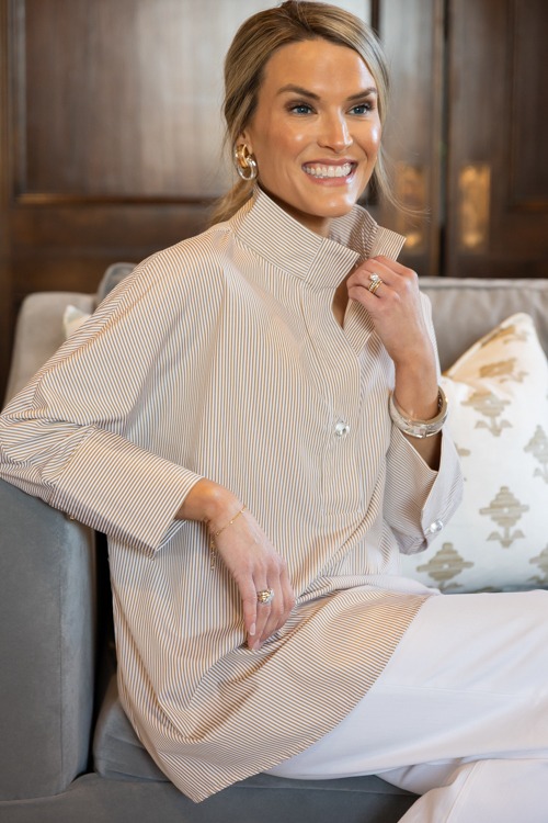 Callie Stripe Tunic, Taupe - 0130-355p.jpg