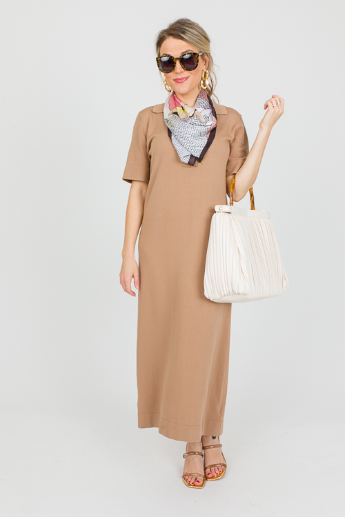 Dress Code Midi, Tan