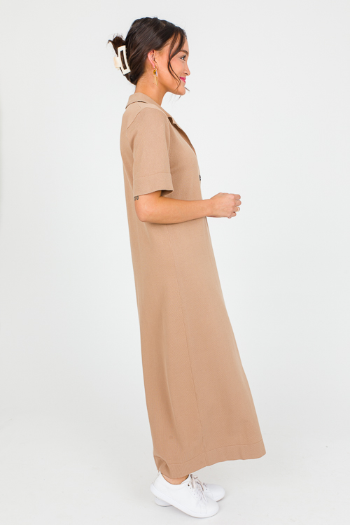 Dress Code Midi, Tan