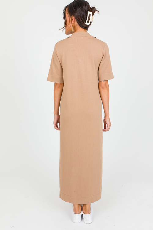 Dress Code Midi, Tan