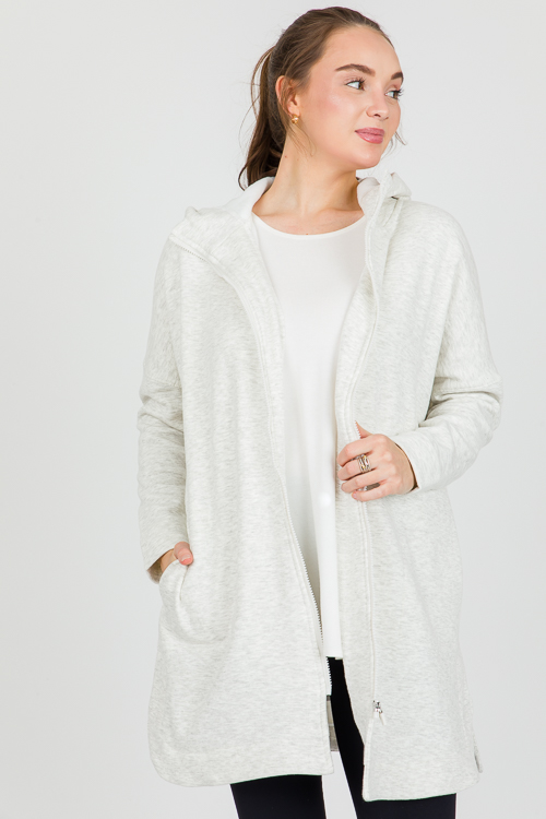 Longline Zip Jacket