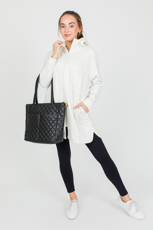 Longline Zip Jacket