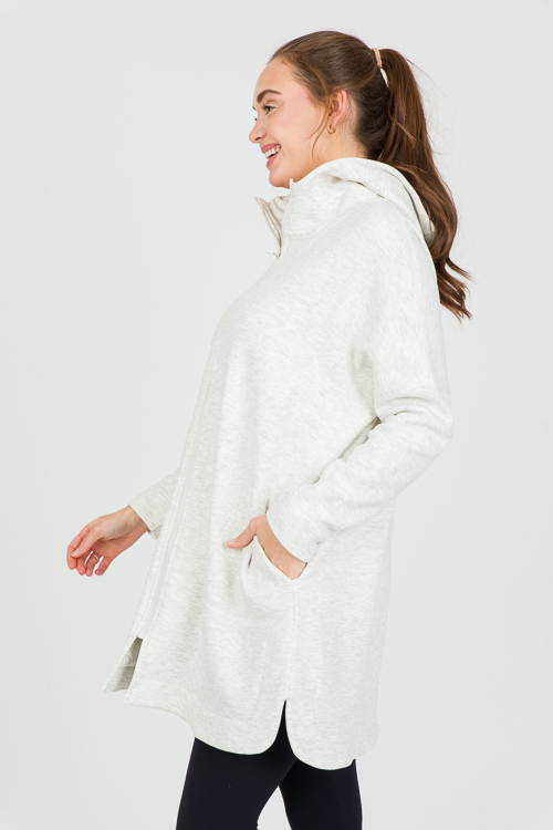 Longline Zip Jacket