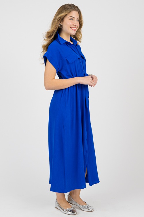 Jasper Draw Waist Maxi, Royal - 0131-5.jpg