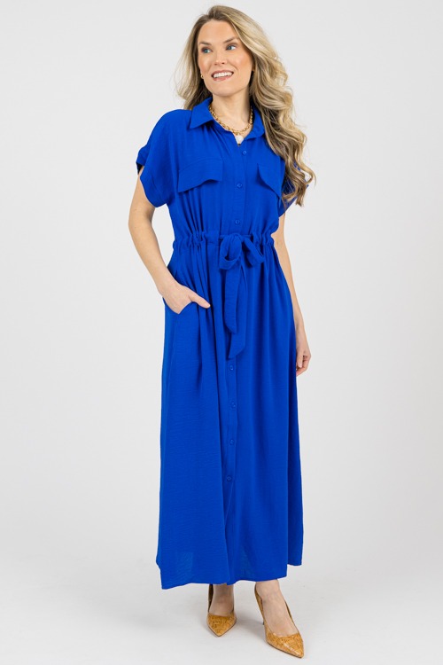 Jasper Draw Waist Maxi, Royal - 0131-7.jpg