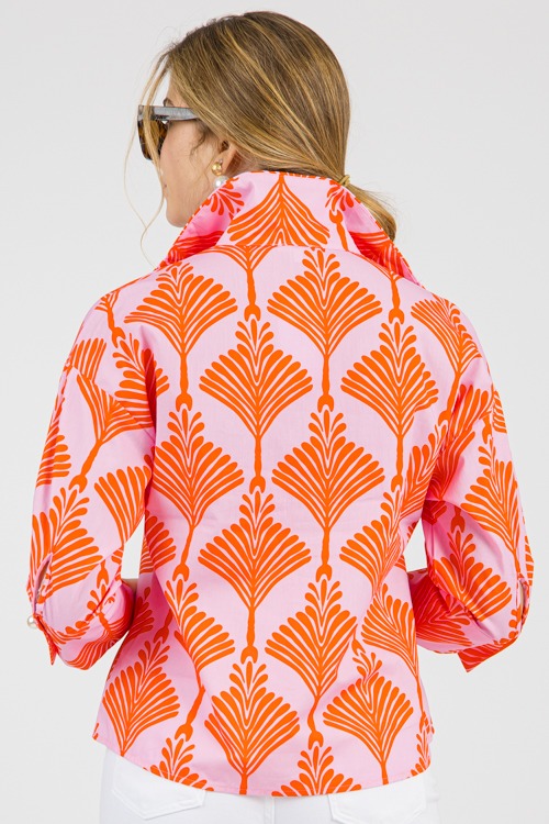 Fan Out Printed Top, Orange - 0131-89.jpg