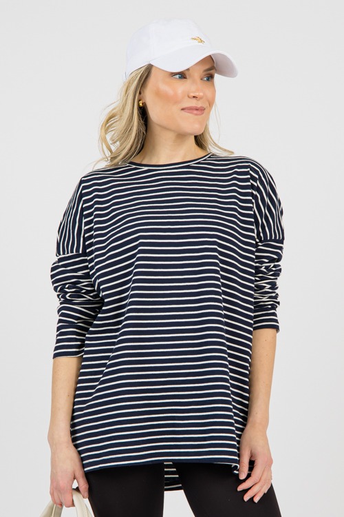 Tate Stripe Tee, Navy/White - 0131-93h.jpg