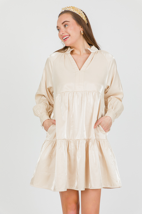 Luxe Latte Dress