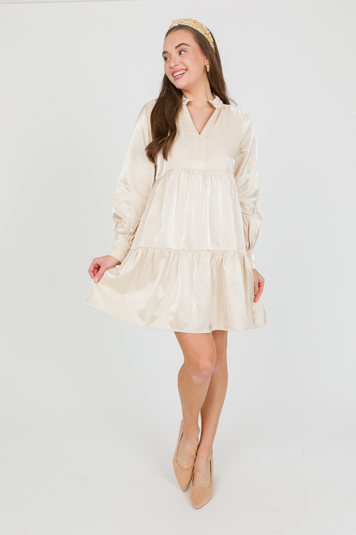 Luxe Latte Dress