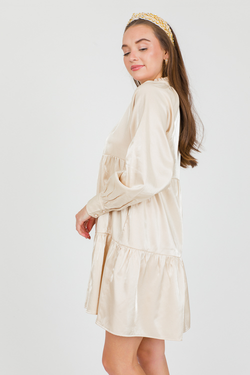 Luxe Latte Dress