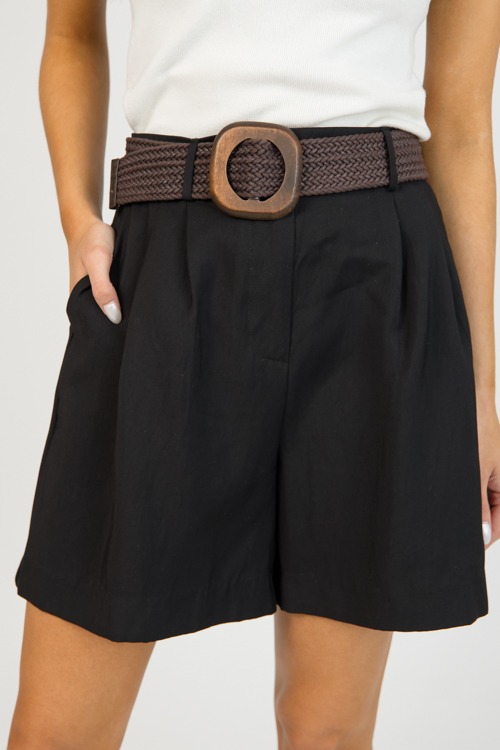 Cam Belted Shorts, Black - 0203-117.jpg