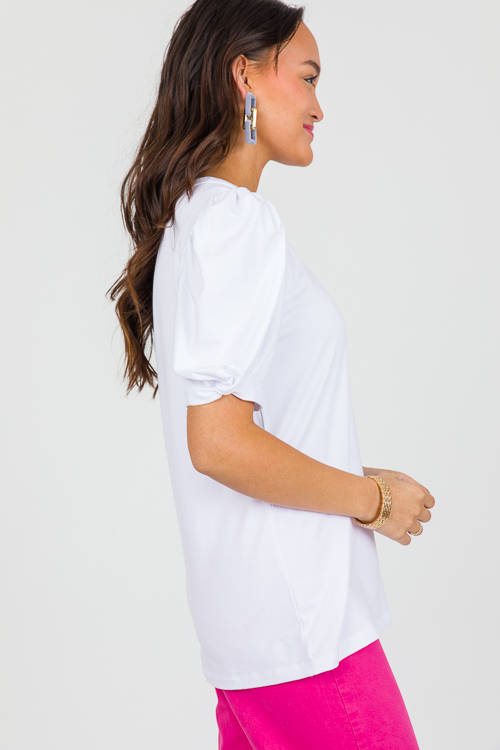 Blakely Top, White