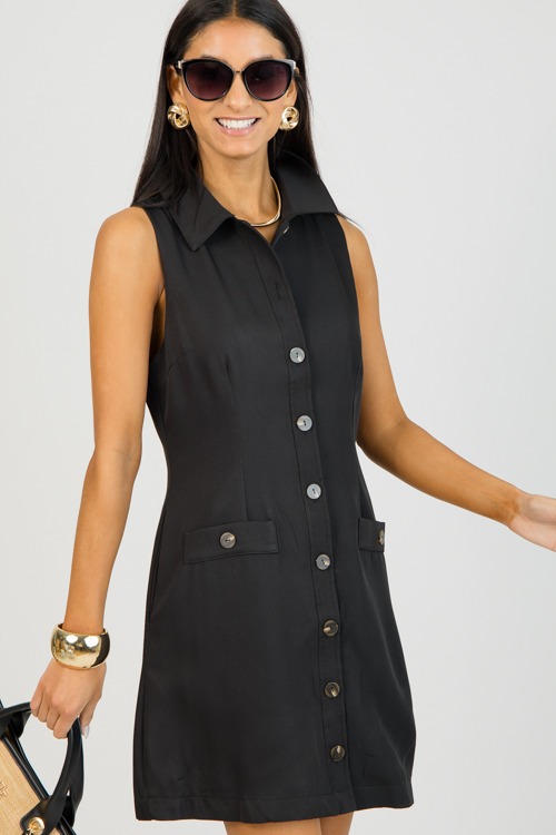 Mary Button Dress, Black - 0203-92p.jpg