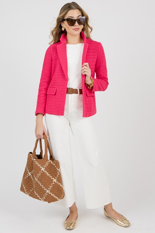 Crochet Blazer, Raspberry Sorbet - 0204-11p.jpg