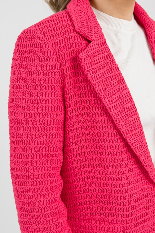 Crochet Blazer, Raspberry Sorbet - 0204-12h.jpg