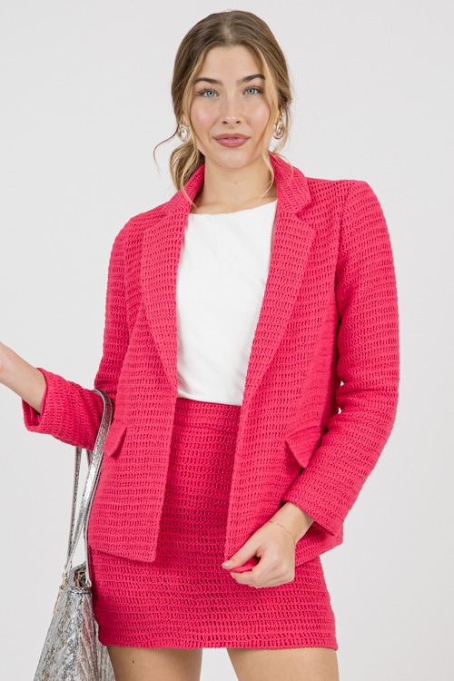 Crochet Blazer, Raspberry Sorbet - 0204-28p.jpg