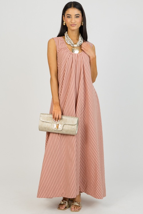 Melanie Stripe Maxi, Peach - 0204-53p.jpg
