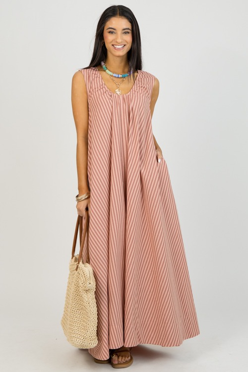 Melanie Stripe Maxi, Peach - 0204-58.jpg