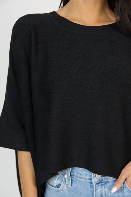 Oversized Knit Top, Black - 0205-103.jpg