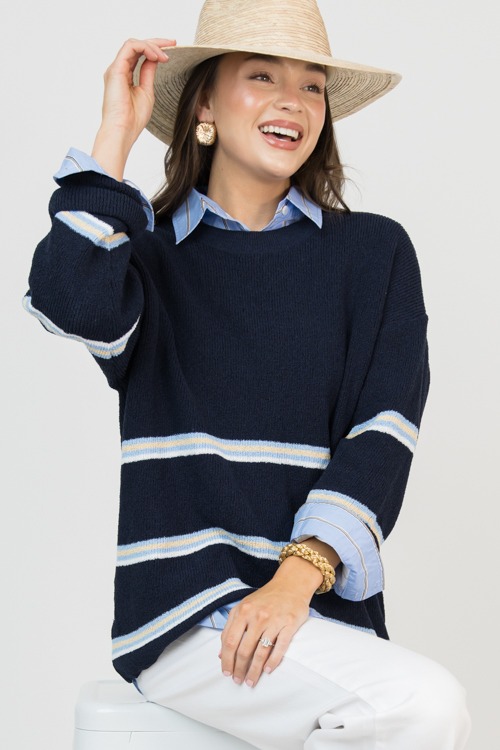 Lena Oversized Sweater, Navy - 0205-1p.jpg