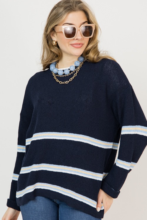 Lena Oversized Sweater, Navy - 0205-4.jpg