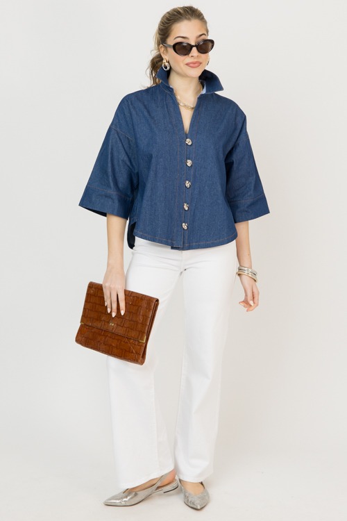 Collared Button Top, Denim - 0206-101.jpg