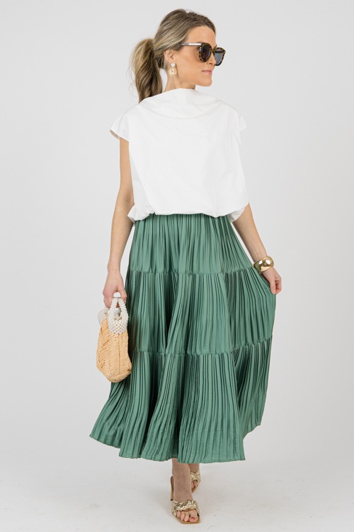 Pleated Maxi Skirt, Sage Green - 0206-123p.jpg