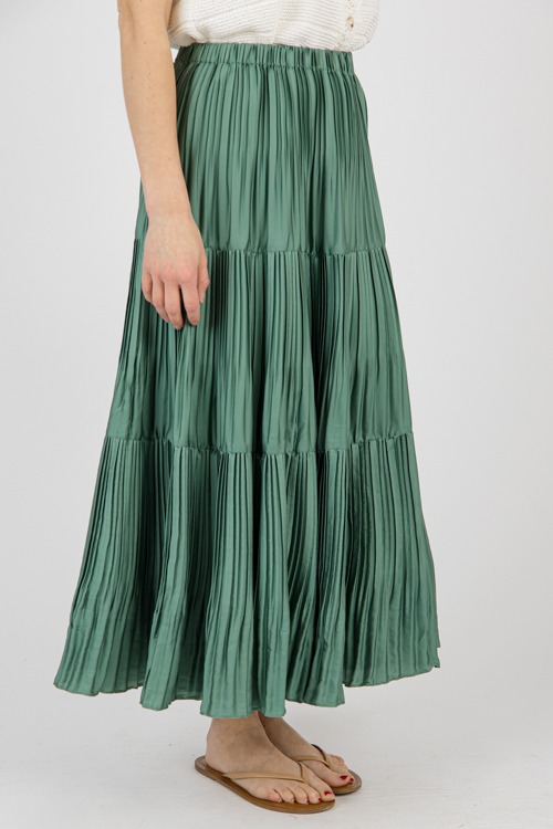 Pleated Maxi Skirt, Sage Green - 0206-127.jpg