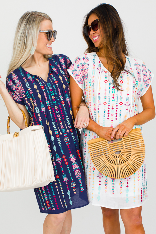 Stay On Track Dress, Ivory