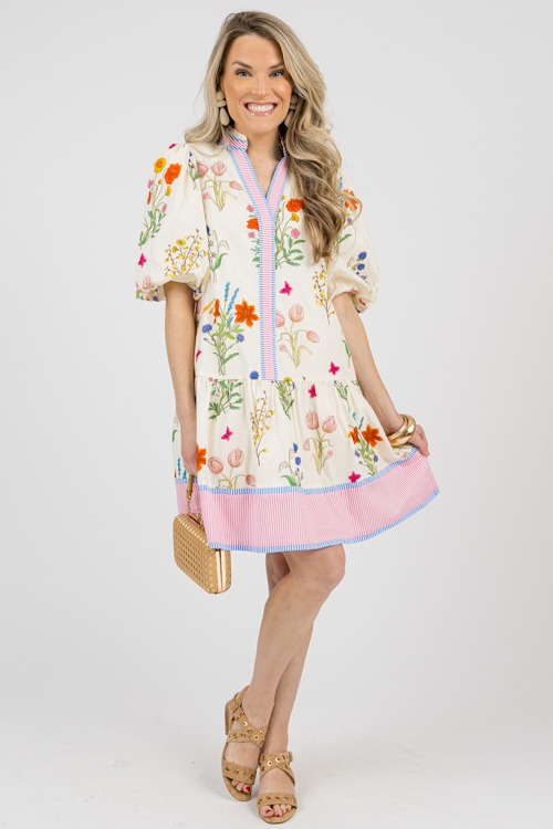 Beauty of Spring Dress, Cream - 0206-4.jpg