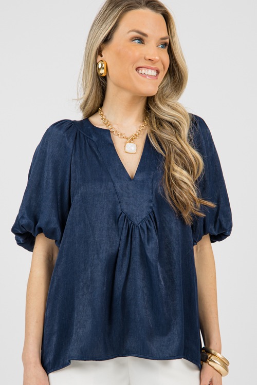 Suzie Satin Blouse, Navy - 0206-68.jpg